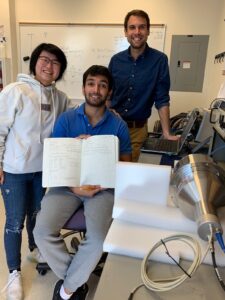 Anthony Kuchera and students in Davidson lab