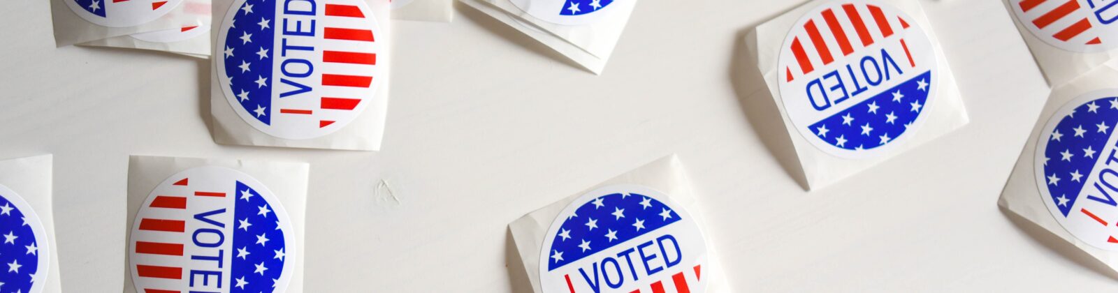 Photo of I voted stickers