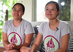 Indonesian climate activists, sisters Isabel and Melati Wijsen