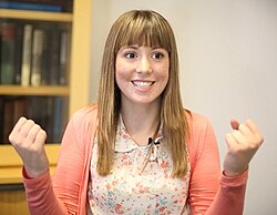 Welsh author Beth Reeks (or Reekles)