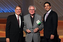 Puerto Rican businessman Alberto Ibargüen, theatre director Joseph Adler, journalist Matt Haggman