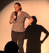 Standup comedian Carole Montgomery