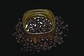 * Nomination: This is the photo of roasted coffee beans. These coffee beans are roasted by one of my uncles factory.I, the copyright holder of this work, hereby publish it under the following license: --A S M Jobaer 05:54, 27 March 2025 (UTC) * Review The background is a bit noisy and could be even darker. Also overcategorized. All fixable. --MB-one 07:01, 27 March 2025 (UTC)  Support I've replaced the photo --A S M Jobaer 15:16, 27 March 2025 (UTC)  Comment Vote stricken; you cannot vote for your photos. --Robert Flogaus-Faust 16:43, 28 March 2025 (UTC) Nominated two times and already promoted --Екатерина Борисова 06:15, 2 April 2025 (UTC)