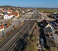 * Nomination Aerial view of Oberhaid station --Ermell 05:51, 1 April 2025 (UTC) * Promotion  Support Good quality. --Tournasol7 06:25, 1 April 2025 (UTC)