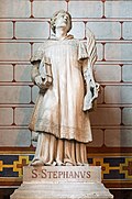 * Nomination: Saint-Caprais Cathedral - Statue of Saint Stephen 1844 by Louis Rochet. By User:Archaeodontosaurus --Benjism89 04:53, 1 April 2025 (UTC) * Review Noise should be reduced. --Ermell 05:57, 1 April 2025 (UTC)