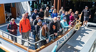 2018 Oregon State University Marine Science Fellows including Sandi Doughton, Gloria Dickie