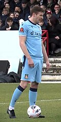 English football player Paul Mullin