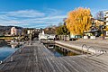 * Nomination Jetty at «My Lake`s» on Johannes-Brahms-Promenade, Pörtschach, Carinthia, Austria -- Johann Jaritz 05:45, 3 April 2025 (UTC) * Promotion  Support Good quality. --Ermell 06:03, 3 April 2025 (UTC)