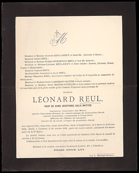 File:Doodsbrief Léonard Reul 1891 barcode 800000161785.jpg