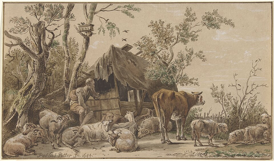 File:Herder bij stal, RP-P-OB-47.804.jpg