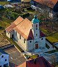* Nomination St. Christophorus in Gräfenhäusling, aerial view --Ermell 05:20, 2 April 2025 (UTC) * Promotion  Support Good quality.--Famberhorst 05:49, 2 April 2025 (UTC)