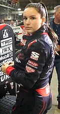 Racing driver Kaylee Bryson