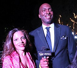 Basketball player, vegan activist John Salley, wife Natasha
