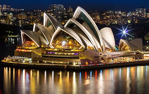 Sydneyn oopperatalo Australiassa