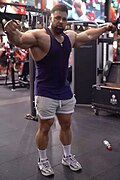 Canadian bodybuilder Regan Grimes