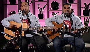 New Zealand musicians Nainz and Viiz Tupai of Adeaze