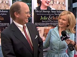 Walter "Chip" Cronkite and wife, actress Deborah Rush