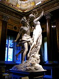 Apollo and Daphne (Q945850), marble sculpture by Gian Lorenzo Bernini