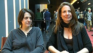 Filmmaker Stacie Passon, actress Robin Weigert