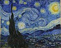 The Starry Night (Q45585), painting by Vincent van Gogh