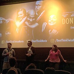 Comedian Mike Birbiglia, radio host Ira Glass, comedy writer Tami Sagher