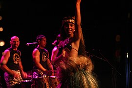 Oceanic music group Te Vaka