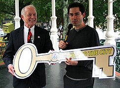 Marietta, Georgia mayor William B. Dunaway, comedian Mark Malkoff