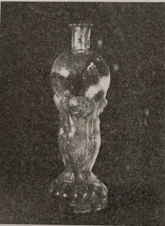decorative glass bottle