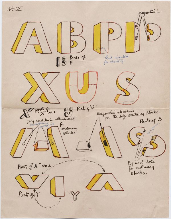 design for Loy's alphabet game