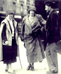 Mina Loy in Paris with Jane Heap and Ezra Pound