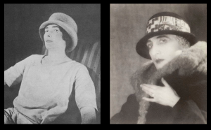 Mina Loy and Rrose Celavey (Marcel Duchamp)