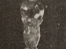decorative glass bottle