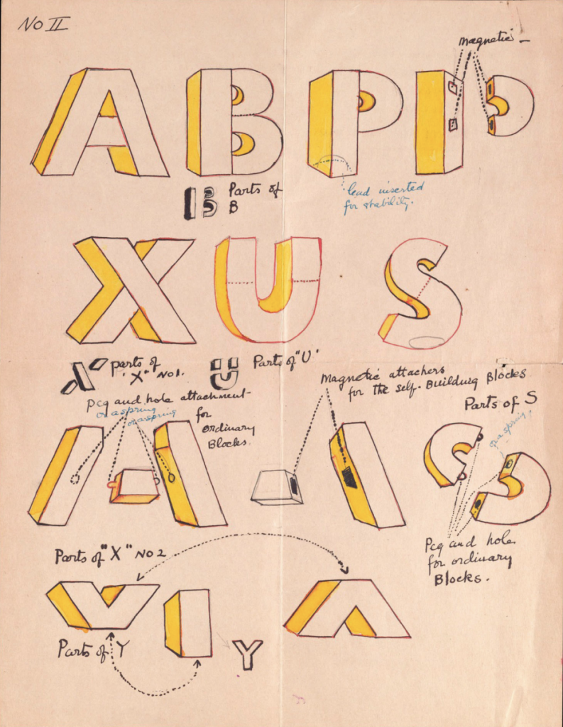 Loy's alphabet game design
