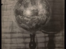 globe lampshade