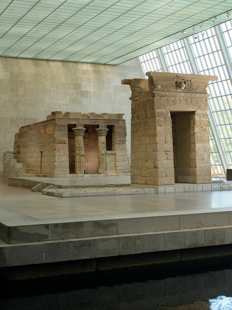 "The Temple of Dendur." The Met, accessed 18 April 2025. https://www.metmuseum.org/art/collection/search/547802
