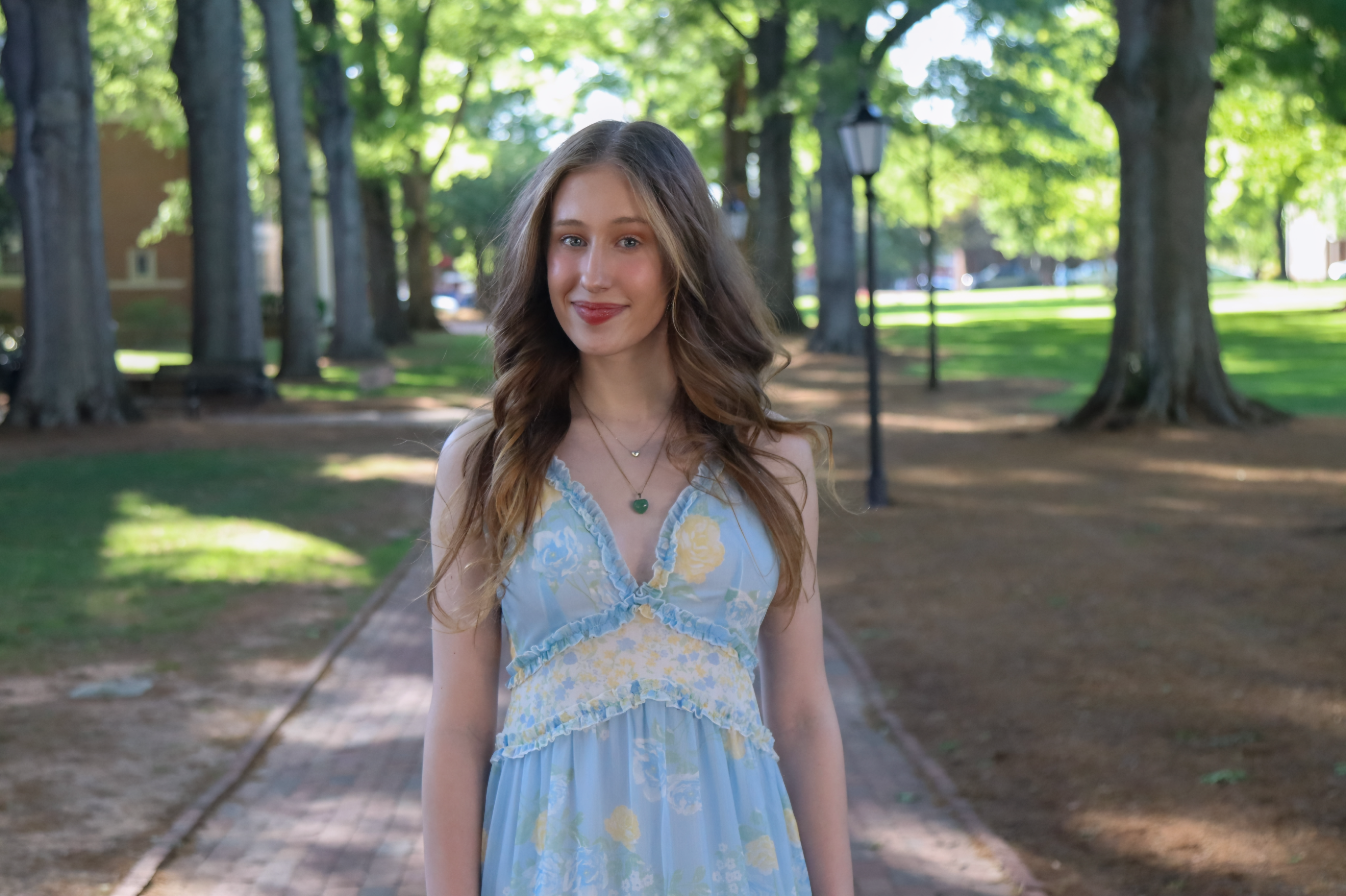 A picture of Amelia Jones, a student contributor.