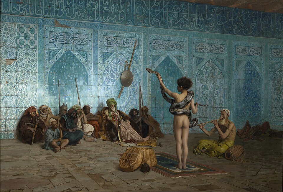 Gérôme, The Snake Charmer, 1879, oil on canvas.