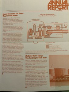 1982 - Duke Power explains Lake Norman's water use in McGuire Unit 1.