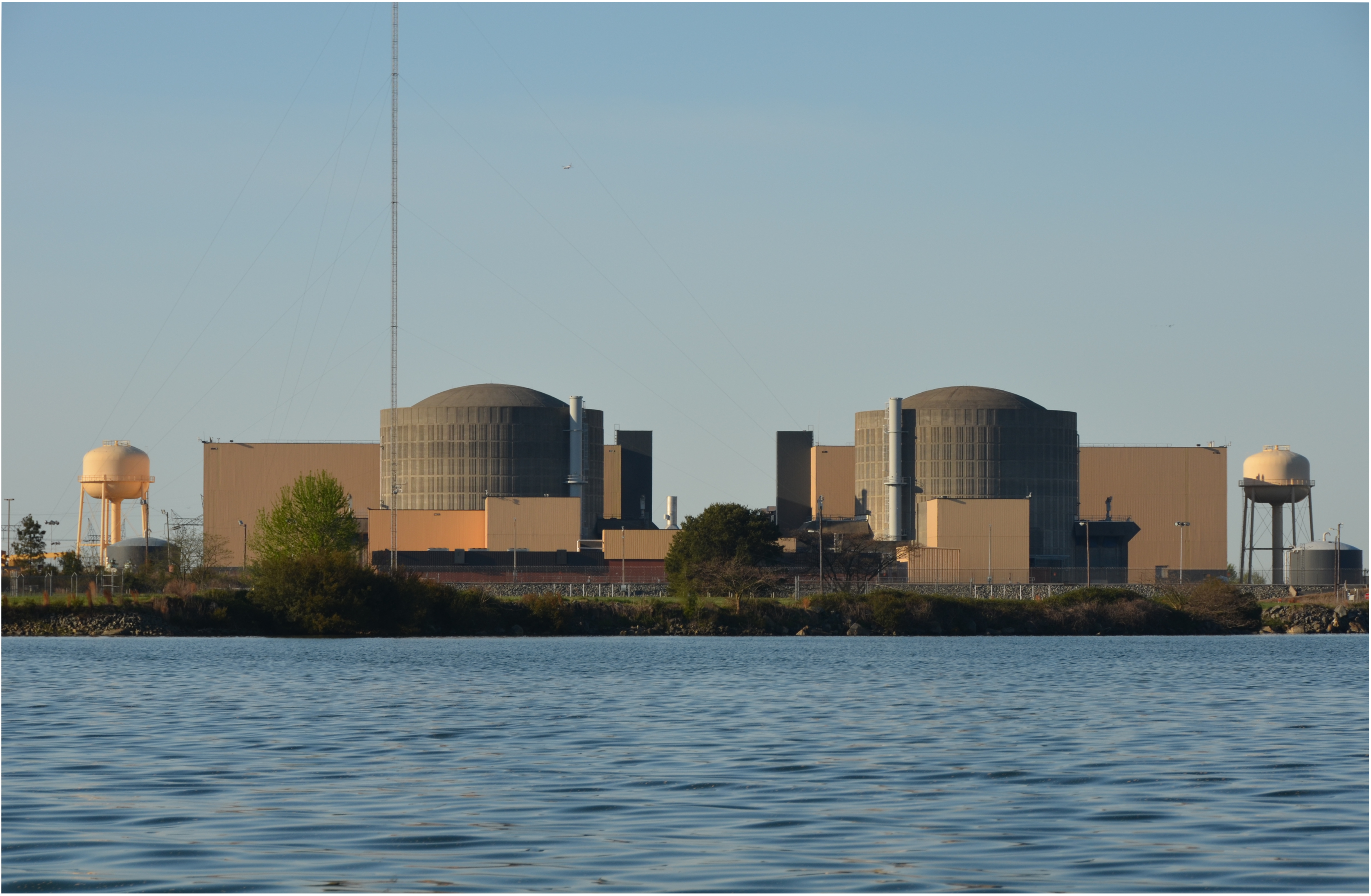 McGuire Nuclear plant as seen from the lake