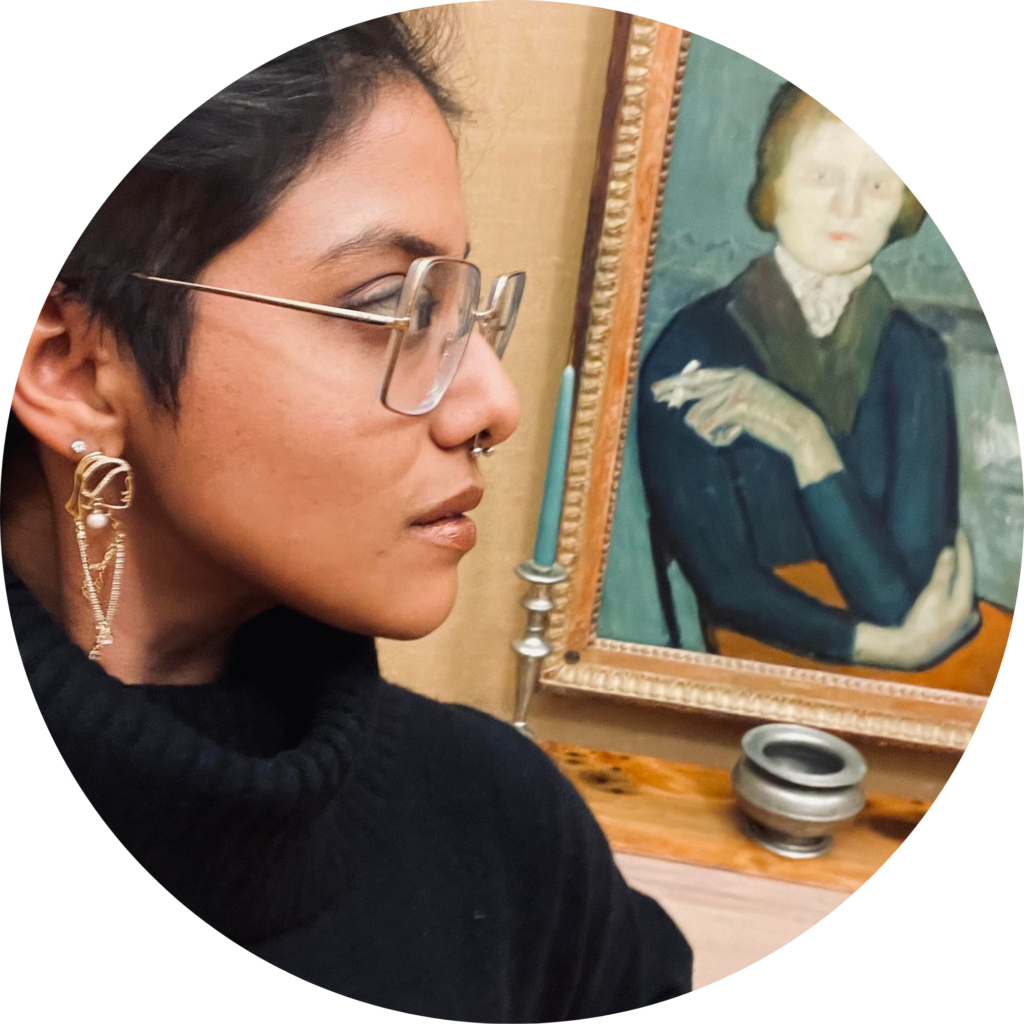 Headshot of Sabeen Ahmed. 