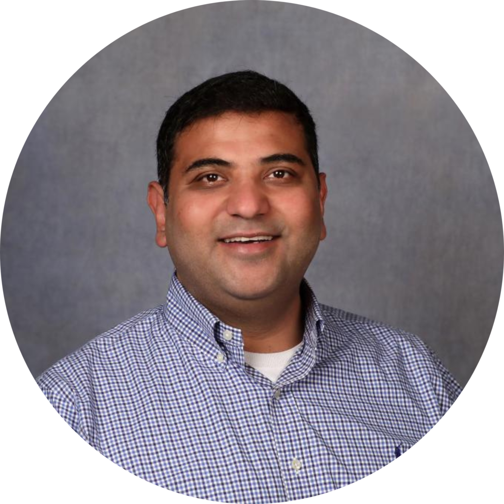 Headshot of Shyam Gouri Suresh. 