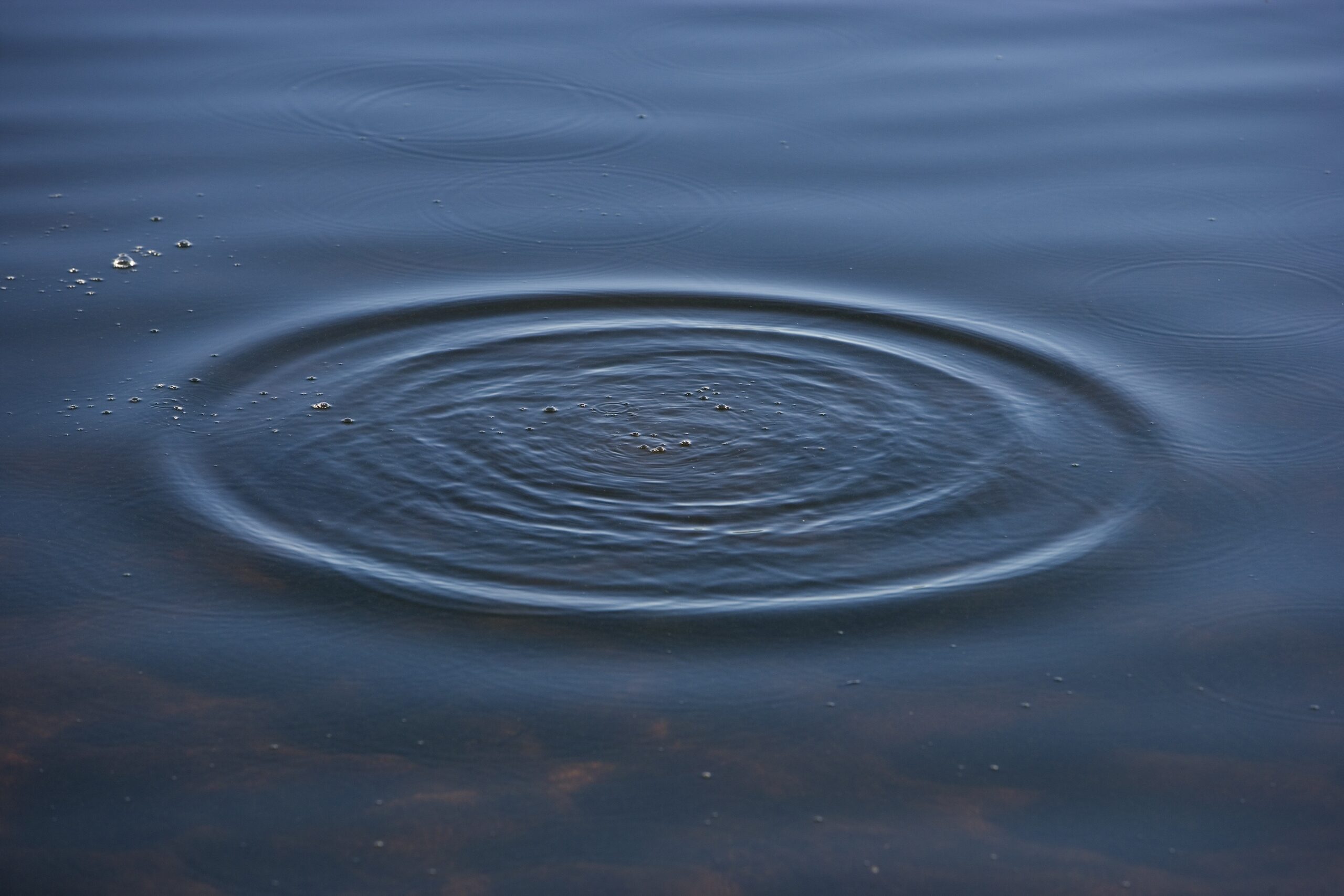 ripples in water