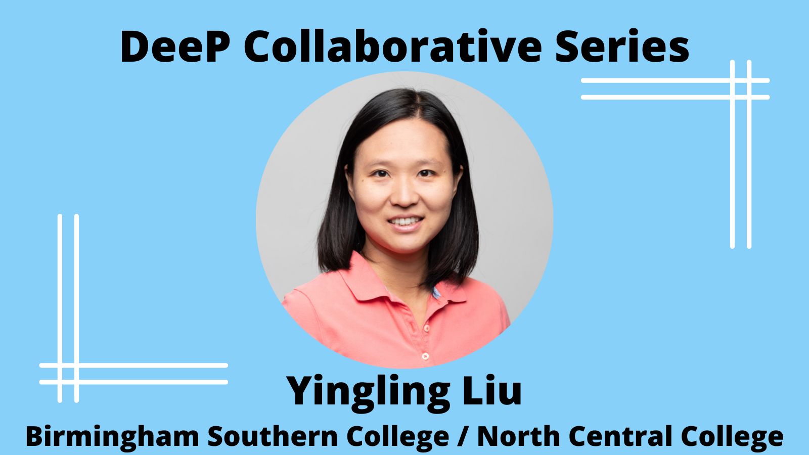 Photo and text introducing Yingling Liu.