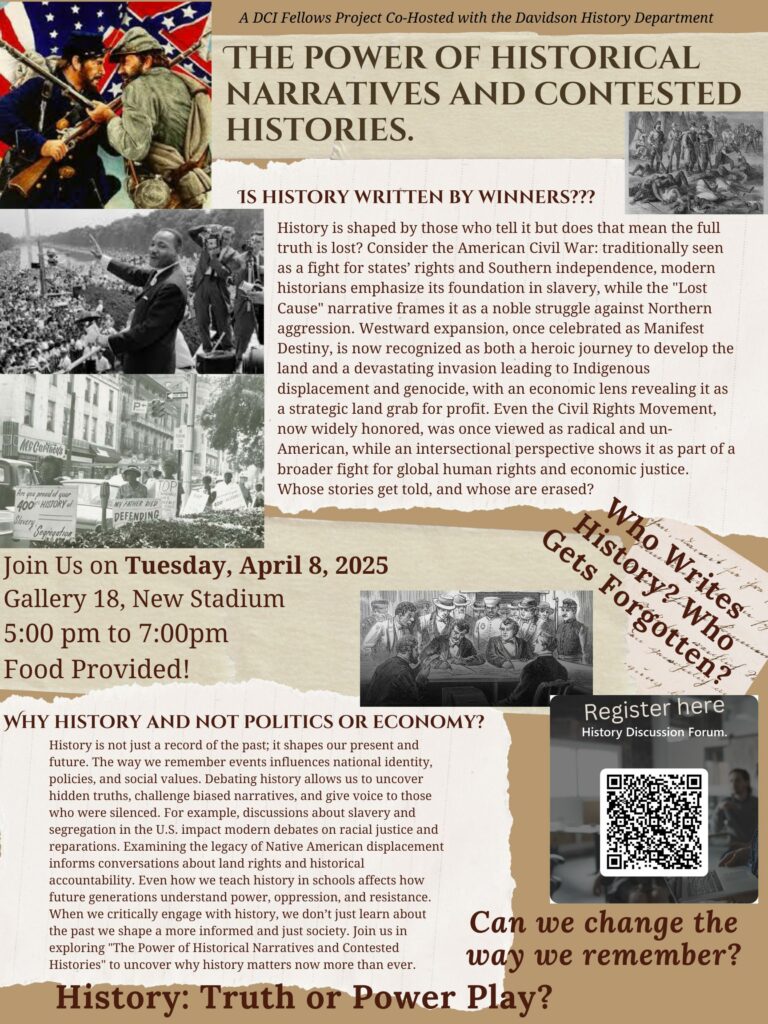 Full poster for History Forum