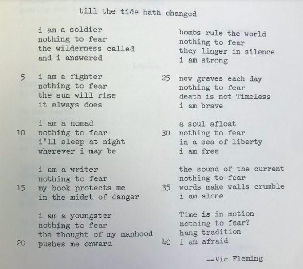 "till the tide hath changed"