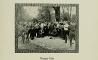 The Georgia club stands with rifles next to a lynched Black man