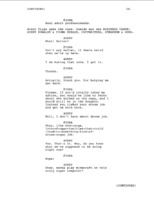 Screenshot of page 28 of Anne Seller's original screenplay "Be Nice"