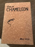 Cover of The Chameleon from May 1926