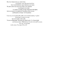 Screenshot of page 17 of Leah Mell's thesis "Drown Darling"