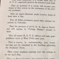 "Credo of a Davidson Freshman" from The Yowl